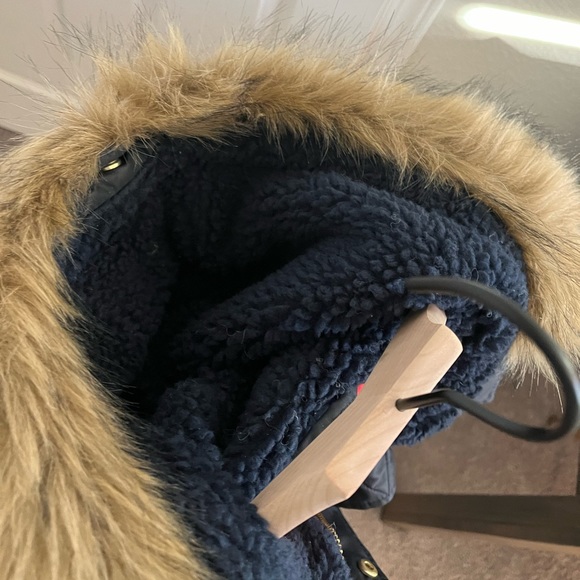 J.Crew Faux Fur hooded parka - Picture 3 of 9